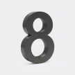 3D-s házszám: "8" antracit 20 cm 62731