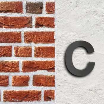 3D-s házszám: "c" antracit 20 cm 62735