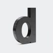 3D-s házszám: "d" antracit 20 cm 62736