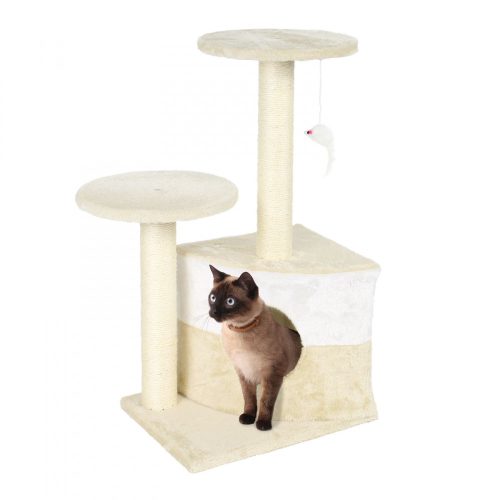 Kaparóoszlop bézs 71cm-es macskabútor mászófa 62767