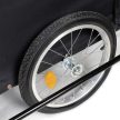 Kerékpár utánfutókerékvédő kerettel és összecsukható vonórúddal 65 kg-ig  62792