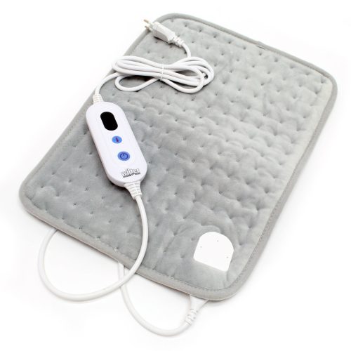 Gyapjú elektromos hát-, nyak-, váll- és has melegítőpárna 3 hőfokozattal 40x30 cm 62860