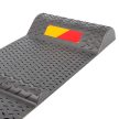 Parkolószőnyeg Parkolójelölő 52,8x25x5,2cm Fékütközővel Autónak 2 db-os szett 62903