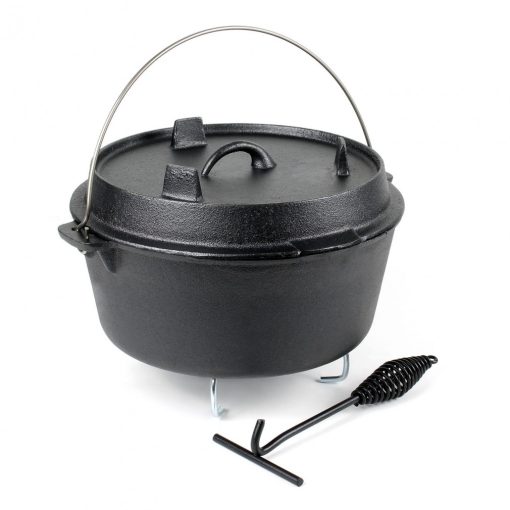 Dutch Oven öntöttvas főzőedény fedélemelővel 9 liter 63010