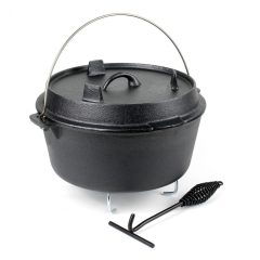   Dutch Oven öntöttvas főzőedény fedélemelővel 20 liter 63012