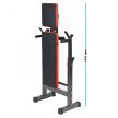 LUXTRI Fitness súlyzópad összecsukható edzőpad 63013