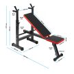 LUXTRI Fitness súlyzópad összecsukható edzőpad 63013