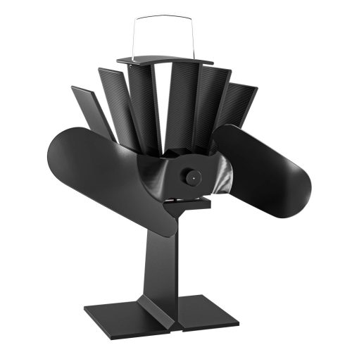 Alumínium kandalló ventilátor 2 lapáttal 70°C-tól 350°C-ig 63095