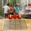 BBQ szögletes grillrács rozsdamentes acél fogantyúkkal 67x40 cm 63335