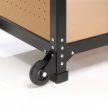 XPOtool mobil munkaasztal 68x50x66-82cm állítható magasságú polcokkal 63337