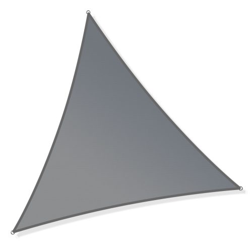 Toboli napvitorla háromszög 3,6x3,6x3,6 m szürke 64127