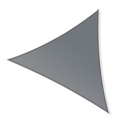 Toboli napvitorla háromszög 2,5x2,5x3 m szürke 64141