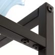 Toboli italos rekesztartó acél állvány 3 rekeszhez 47 x 31 x 116 cm 64182