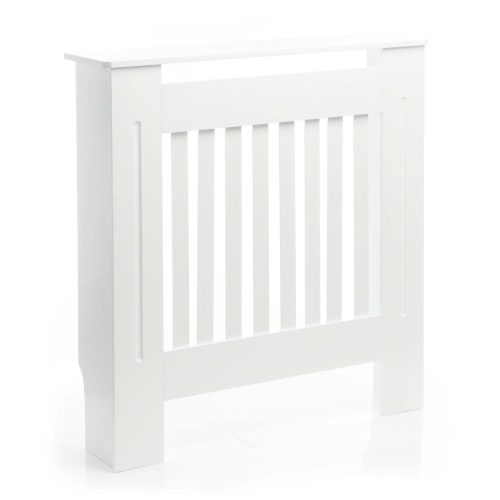 Toboli radiátor burkolat fehér MDF-ből léc megjelenésben 78x19x82 cm 64260