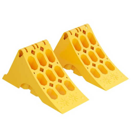 Kerékék Utánfutóhoz, Lakóautóhoz 39,3x16x19,3 cm 2 db-os készlet sárga 64658