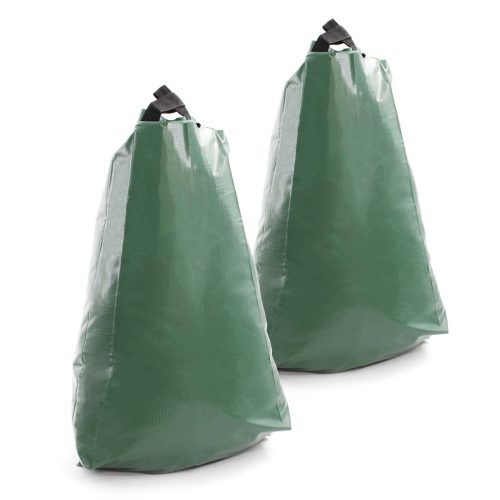 PVC öntözőzsákok 2x 75 literes faöntözőzsák, 35-40 mm vastag fákhoz 64775