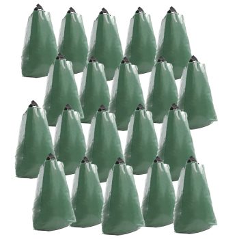   PVC öntözőzsák 20 db 75 literes faöntözőzsák 35-40 mm vastag fákhoz 64778