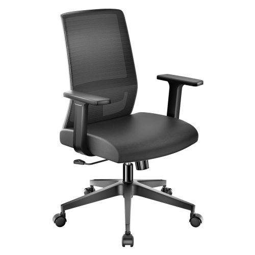 Ergonomikus irodai szék deréktámasszal, állítható magasság, légáteresztő háttámla 64985