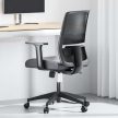 Ergonomikus irodai szék deréktámasszal, állítható magasság, légáteresztő háttámla 64985