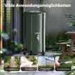 Összecsukható esővízgyűjtő hordó 100 l fedéllel 620 g/m² PVC-ből csappal 65099
