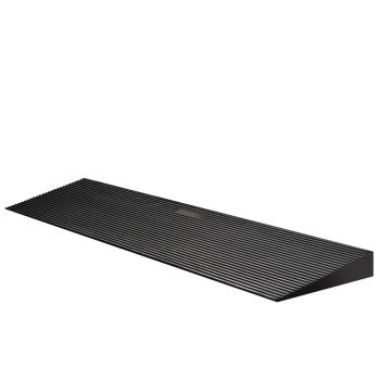   Küszöbrámpa 50 t-ig, csúszásgátló gumiból kerekesszékes rámpa 90x20x4 cm 65178