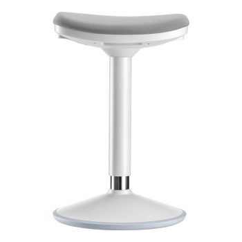   Modern irodai ülő- és állószék kárpitozott forgószék 82 cm magasságig szürke 