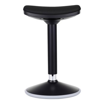   Modern irodai ülő- és állószék kárpitozott forgószék 70 cm magasságig fekete 65423