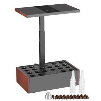   Beltéri Smart Garden hidroponikus termesztő LED világítás barna 65424
