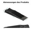 PP autórámpák 2 db-os készlet 70x20x7,8 cm-es kerékfékek 5 t teherbírású 65602
