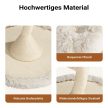 Fudajo dizájner macskabútor, macskakaparófa 25 cm magas, szizál és plüss 3 szintes 65611