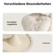 Fudajo dizájner macskabútor, macskakaparófa 25 cm magas, szizál és plüss 3 szintes 65611