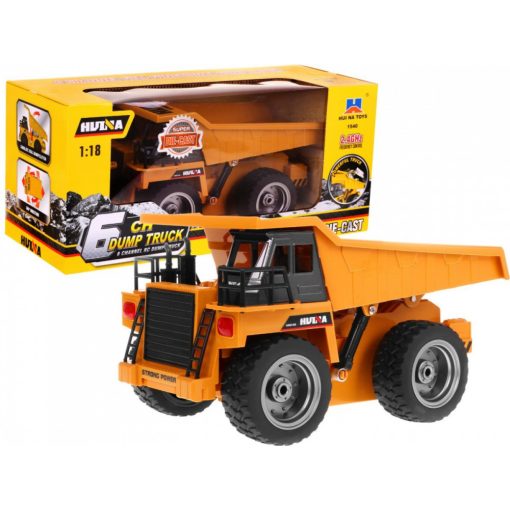 Toy car R/C 2.4 G Metal dump truck Cab 1:18